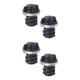 thumbnail image 1 of Soidarity Enfriador de pesca, 2 uds., cajas refrigeradas, tapón de drenaje de agua, equipo de pescado, suministro de bloqueo de silicona, Negro 2piezas, 1 of 6