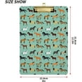 thumbnail image 3 of FMSHPON Cute Horse Clipboard Hardboard Wood Nursing Clip Board and Pull for Standard A4 Letter 13x9 inches, 3 of 5