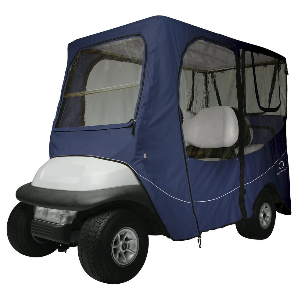 Classic Accessories Fairway Long Roof 4Person Deluxe Golf Cart