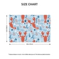 thumbnail image 2 of Placemats Set of 4 / 6, Lobsters Placemats for Dining Table Indoor/Outdoors Heat Resistant Washable Placemats 18" x 12", 2 of 8