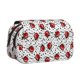 thumbnail image 1 of Easygdp Red Ladybugs On Black Dotted para Estuche de Lápices con Tapa Flip, Suministros de Oficina y Universidad para Adolescentes y Adultos, 1 of 7