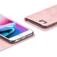 thumbnail image 6 of Wallet Case for iPhone 7 Plus iPhone 8 Plus, Premium Vintage PU Leather Case Frosted Wallet Flip Cover Card Slots Magnetic Closure Kickstand Folio Shockproof Protective Case - Pink, 6 of 15