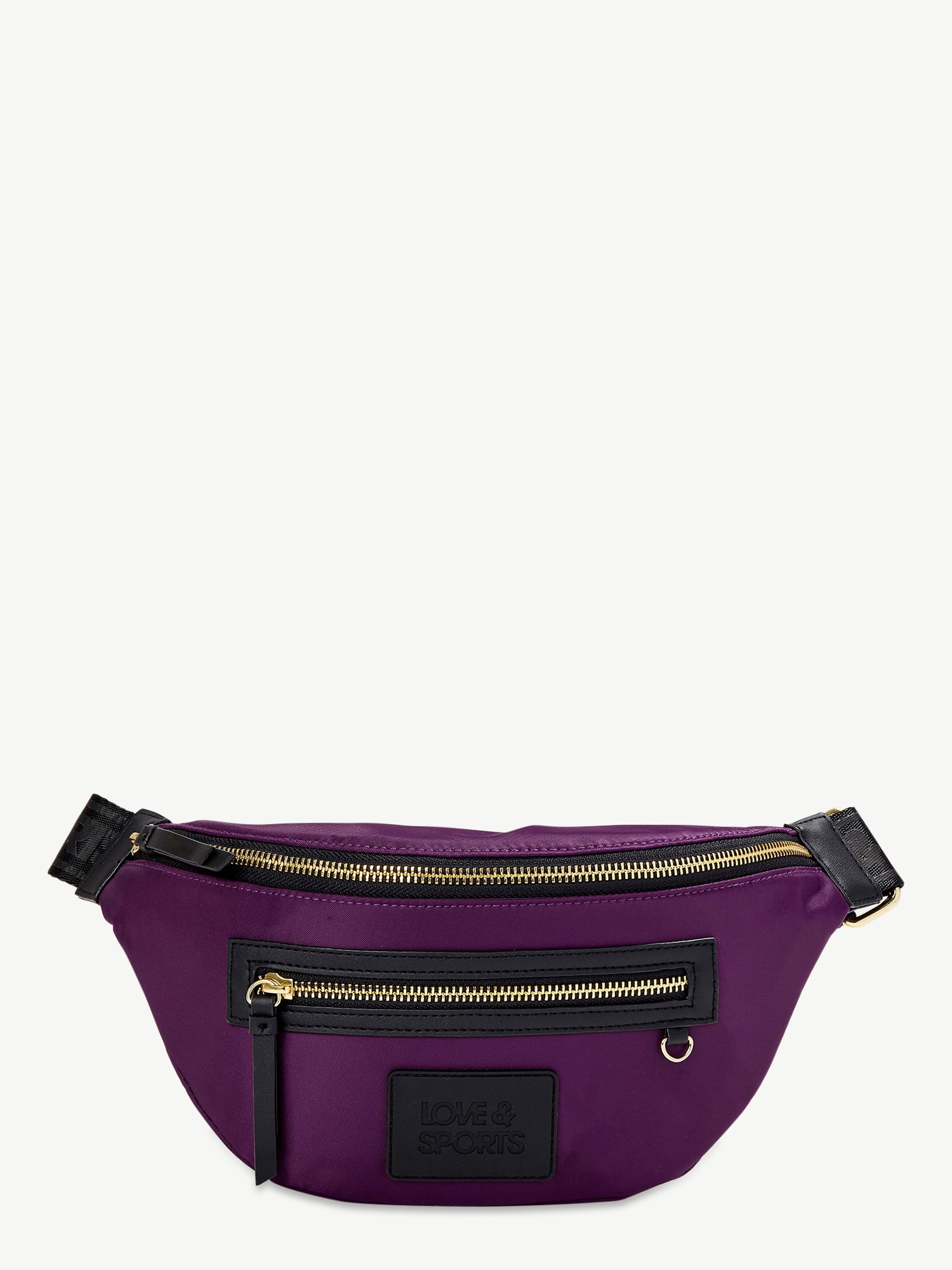 Love & Sports Women's Sophia Belt Bag Fanny Pack Purple