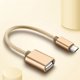 thumbnail image 4 of Adaptador de cable OTG tipo C a USB 2.0 Qianheqian (dorado), 4 of 5