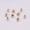 KC Gold, variant on 100 PCS DIY Jewelry Accessories Ear Plugs Round Disc Shaped Earring Stoppers-Gold-11*6mm x 100PCS