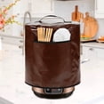 thumbnail image 4 of 8QT Instant Pot Cover Waterproof Lightweight Faux Leather Pressure Cooker Dust Cover for Small Appliances, 4 of 8