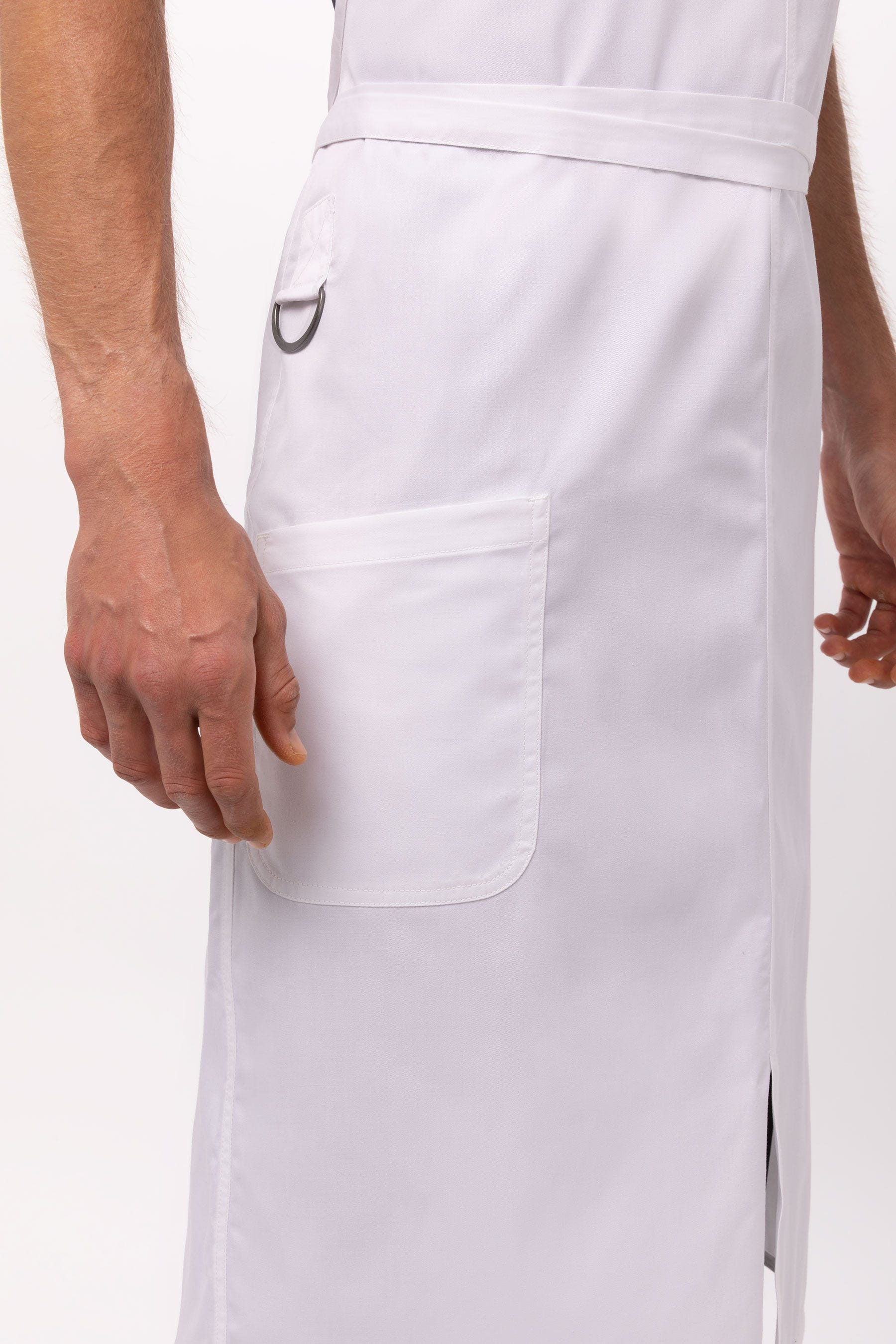 Chef Works Unisex Brio Chef's Bib Apron (ACN01WHT0)