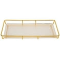 thumbnail image 2 of Bathroom Countertop Tray Bathroom Sink Vanity Tray Multifunctional Bathroom Storage Shelf Vanity Tray For Cosmetics Living Small Items, 2 of 8