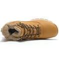 thumbnail image 3 of TSIODFO Snow Boots for Men Waterproof Winter Shoes The Cold Weather Insulated Fur Warm Outdoor Boots Light Brown Size 9, 3 of 9