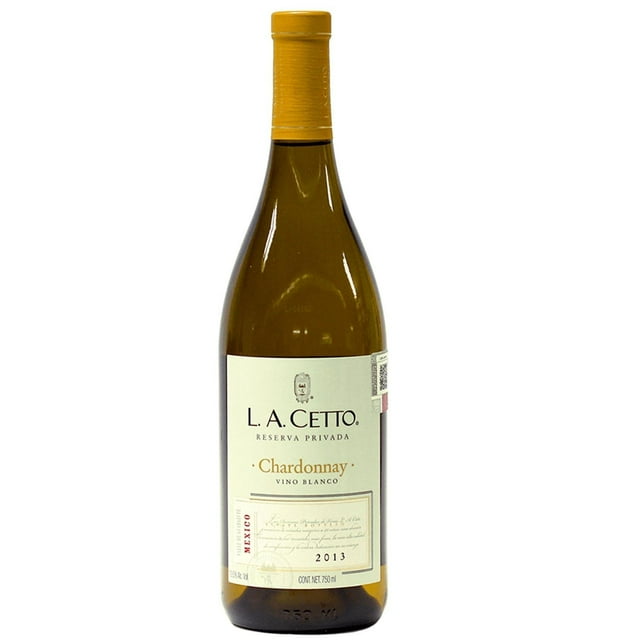 Pack de 12 Vino Blanco L.A. Cetto Chardonnay Reserva Privada 750 ml