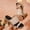 Beige, variant on Slide Sandals Women Adjustable Buckle Flatform Block Heel Slip On Open Toe Casual Summer Dress Walking Shoes