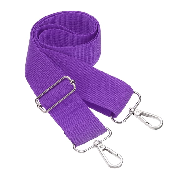 Uxcell Purse Strap Replacement 1.5" Bag Strap for Canvas Bag Handbag Purple