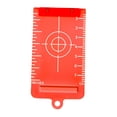 thumbnail image 4 of davian Target Card Plate Portable Stable Reusable Measuring Tool Premium Reflection Board Professional Level Lightweight PP Accessory Suitable for Woodworking House Building Red, 4 of 8