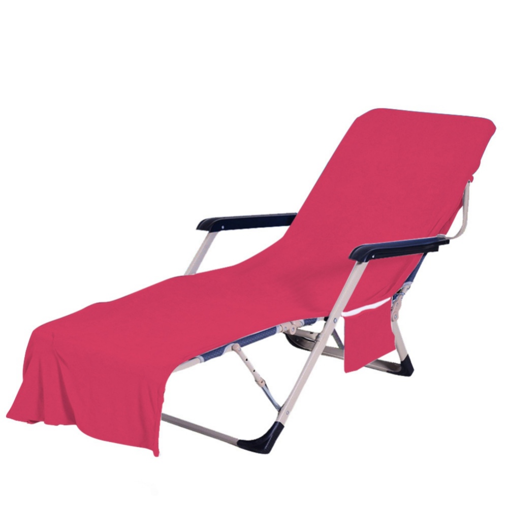Lounge Chair Towel Covers, Lounge Chair Beach Towel Cover Microfiber Pool Sunbath Lounge Chair