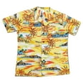 thumbnail image 6 of Cliff Booth Yellow Hawaiian Shirt Once Upon A Time In Hollywood Movie Costume, 6 of 8