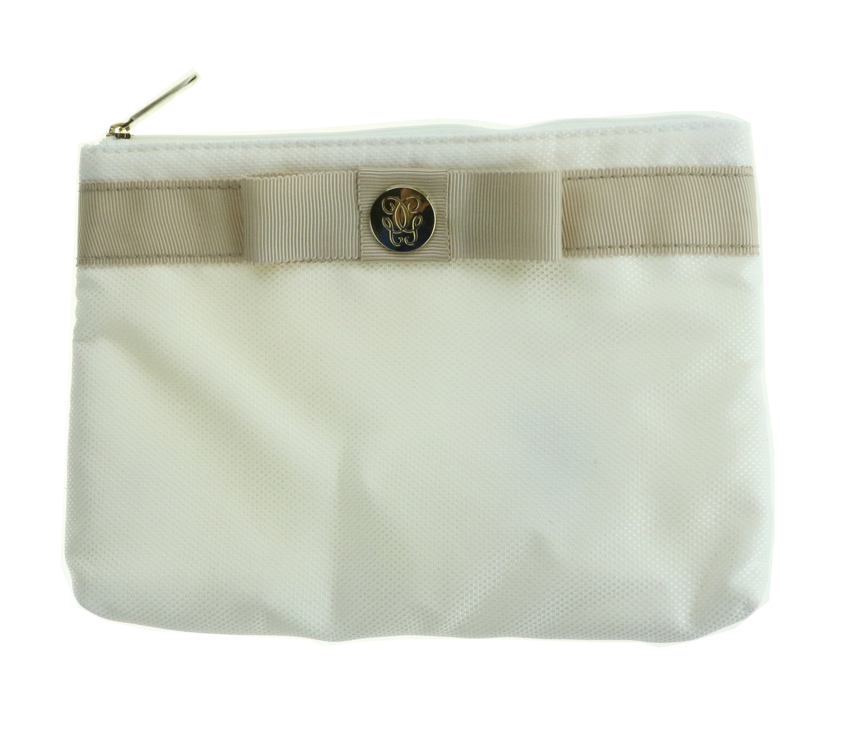 Guerlain Women's White Cosmetic Bag New