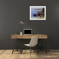 thumbnail image 3 of Chenault, Barbara 23x20 White Modern Wood Framed Museum Art Print Titled - Surf on the Rocks, 3 of 4