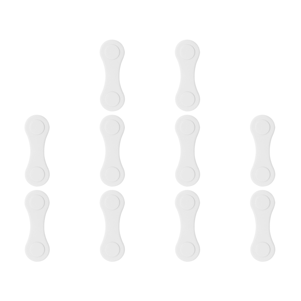 Golf Hat Clip Silicona Plegable Mini Ball Mark Clips Suministros Blanco