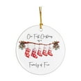 thumbnail image 4 of Family Christmas Ornaments Personalized Family of Three Christmas Ornament 2025, Best Parents and Kids Gift for Wife, Husbands, Her, Him Baby First Christmas Ornaments(C), 4 of 4