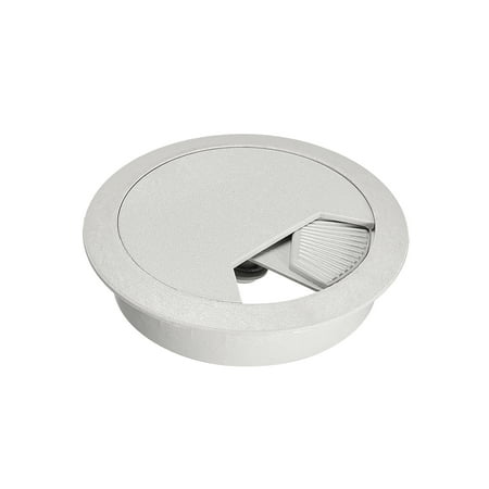 Cable Hole Cover 2 3 8 Plastic Desk Grommet For Wire Organizer 5
