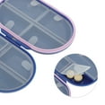 thumbnail image 3 of Unique Bargains 1 Pc Pill Case 7 Grid Pill Box Blue, 3 of 6