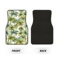 thumbnail image 2 of Fotbe Green Hawaii Palms Juego de 4 Tapetes para Auto con Estampado – Alfombrillas de Goma Reforzada, Diseño Antideslizante, Protección para Todo el Año – Vehículos, Autos, Camionetas y SUVs, 2 of 7