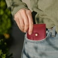 thumbnail image 5 of Kabuer Women's Slim Wallet, Credit Card Holder with Keychain, ID Window, Leather, 5 of 7