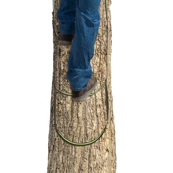 4 Step Climbing Stick Aider Reflective Climbing Aider Portable Step Climbing Aider Lightweight Aider for Climbing Stick Foldable Tree Step Aider for Outdoor Enthusiasts