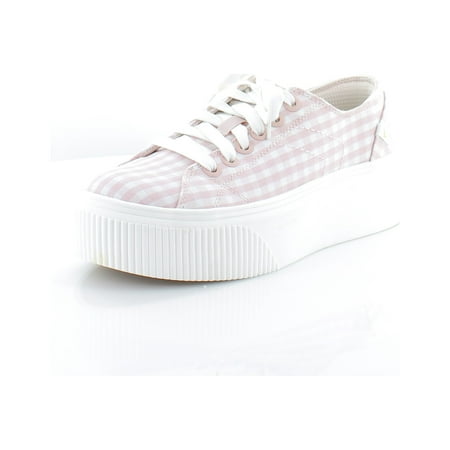 

Dr. Scholl s For Now Women s Fashion Sneakers Pink Clay Gingham Size 8.5 M