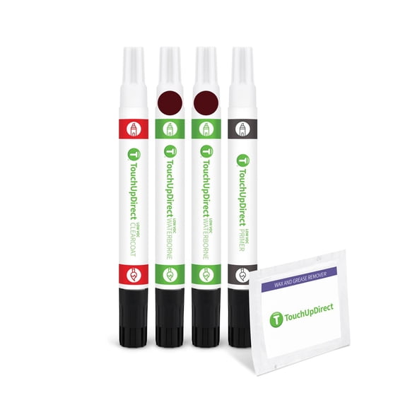 TouchUpDirect PRV Delmonico Red Pearl Coat for Ram Exact Match Touch Up Paint Combo - Preferred Package