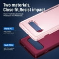 thumbnail image 4 of for Galax S10 Plus Case,Samsung Galaxy S10 Plus Case,with Screen Protector [ Grade Drop Tested] Heavy-Duty Tough Rugged Shockproof Protective Case for S10 Plus 6.4 inch, Pink, 4 of 11