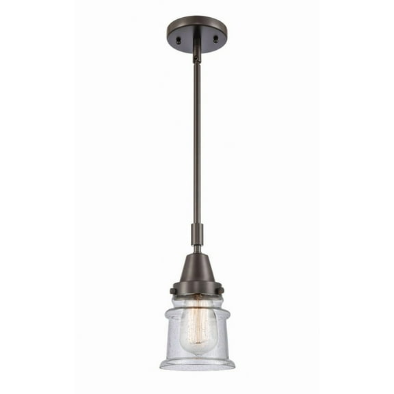 Innovations Lighting - Canton - 1 Light Stem Hung Mini Pendant In Industrial