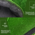 thumbnail image 4 of Artificial Moss Mat, Fake Grass Rug for Wedding Home Backyard DIY Decoration(3.28x3.28 ft), 4 of 8