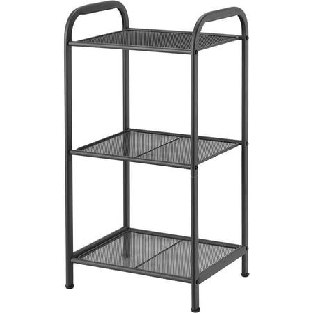 

3-Tier Kitchen Standing Shelf Units - Industrial Style Extendable Plant Standing Shelf Units
