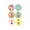 A007- 250th Patriotic Butterfly Ornament, variant on Mosquito for Student, Mosquito for Student, Cute Animal, 36 Count 3.5 Inch Underwater Cartoon Pattern Bug for Daily Outdoor Use