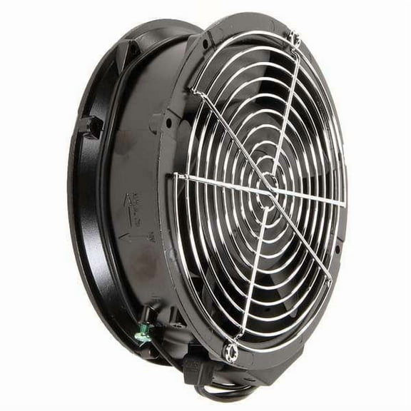 Wiegmann Axial Fan, Round, 115V AC, Plastic/Steel, 6 3/4 in W. WA6AXFN