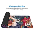 thumbnail image 4 of Pofeuu Paisley2 Print Desk Mat for Keyboard and Mouse，Computer Desk Matt for Desktop，Large Mouse Pad for Desk，Desk Pads on Top of Desks 12x31.5in, 4 of 8
