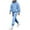 Sky Blue #A, variant on Men's Sweatpant Sets 2 Piece Hoodie Sweatsuits Love Heart Printed Valentines Day Suits Casual Jogging Outfits (XL, Sky Blue #A)