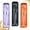 3 Sets - Black Orange Purple, variant on Reusable Travel Utensils Set with Case, 3 Sets Wheat Straw Portable Plastic Fork Spoons Knife Camping Cutlery, Eco-Friendly BPA Free Lunch Tableware for Kids Adults Travel Picnic Utensils