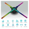 thumbnail image 4 of Hologram Projector Fan Wifi 3d Holographic RGB0805 LED Party Decorations Holograms Fan Advertising Machine Rotating Imagin 56CM ,Holographic Video Projector, 4 of 7