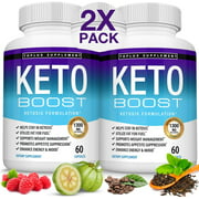 Premium Keto Boost 1300 Diet Pills Ketosis Supplement - Natural Exogenous Keto Formula Support Energy & Focus, Advanced Ketones for Ketogenic Diet, (2 PACK) Mg Naturals