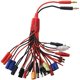 thumbnail image 1 of HAYAN 19 in 1 RC Car Truck Lipo Battery Multi Charger Adapter Lead Cable Converter Compatible with Traxxas Tamiya RC Car Truck Boat Lipo Battery Charger, 1 of 1