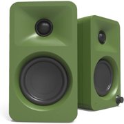 Kanto ORAMN 100W Powered Reference Desktop Computer Speakers with Bluetooth 5.0 and USB-C Input | Bi-Amplified | 100 Hz Automatic Crossover | Reference Quality Sound | Pair | Moss
