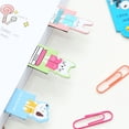 thumbnail image 3 of Marcador magnético, marcapáginas de dibujos animados, conjunto de combinación de tarjetas de papel creativas, marcador que puede colgar cartón, 3 of 5