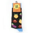 thumbnail image 3 of Oooh Yeah Men's Funny Crew Socks, Humor Dress Cotton Novelty Socks, Cheeky, One Size, 3 of 4