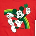 thumbnail image 3 of Disney - Mickey Green Rainbow - Men's Short Sleeve Graphic T-Shirt, 3 of 5
