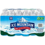 Ice Mountain Natural Spring Water: 24 Pck (16.9 Fl Oz.)   Bonus