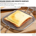thumbnail image 6 of Sandwich Cage Toaster Sandwich Clip Sandwich Racks Breakfast Sandwich Maker Grill Press Grilled Cheese Maker Stainless Steel Toaster Accessory Kitchen Utensils, 6 of 9