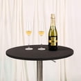 thumbnail image 1 of HSHDLDF JISEN Nappe en Spandex, Ronde 18-22 Po, A-Black, Extensible, Couvre-Table, 1 of 5