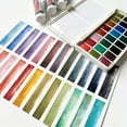 thumbnail image 7 of Holbein Artist's Watercolor 1ml,24 Colors Watercolor Paint Set in a Box for Students, Beginners Artists, 7 of 7
